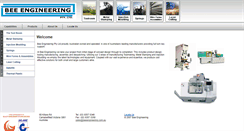 Desktop Screenshot of beeengineering.com.au